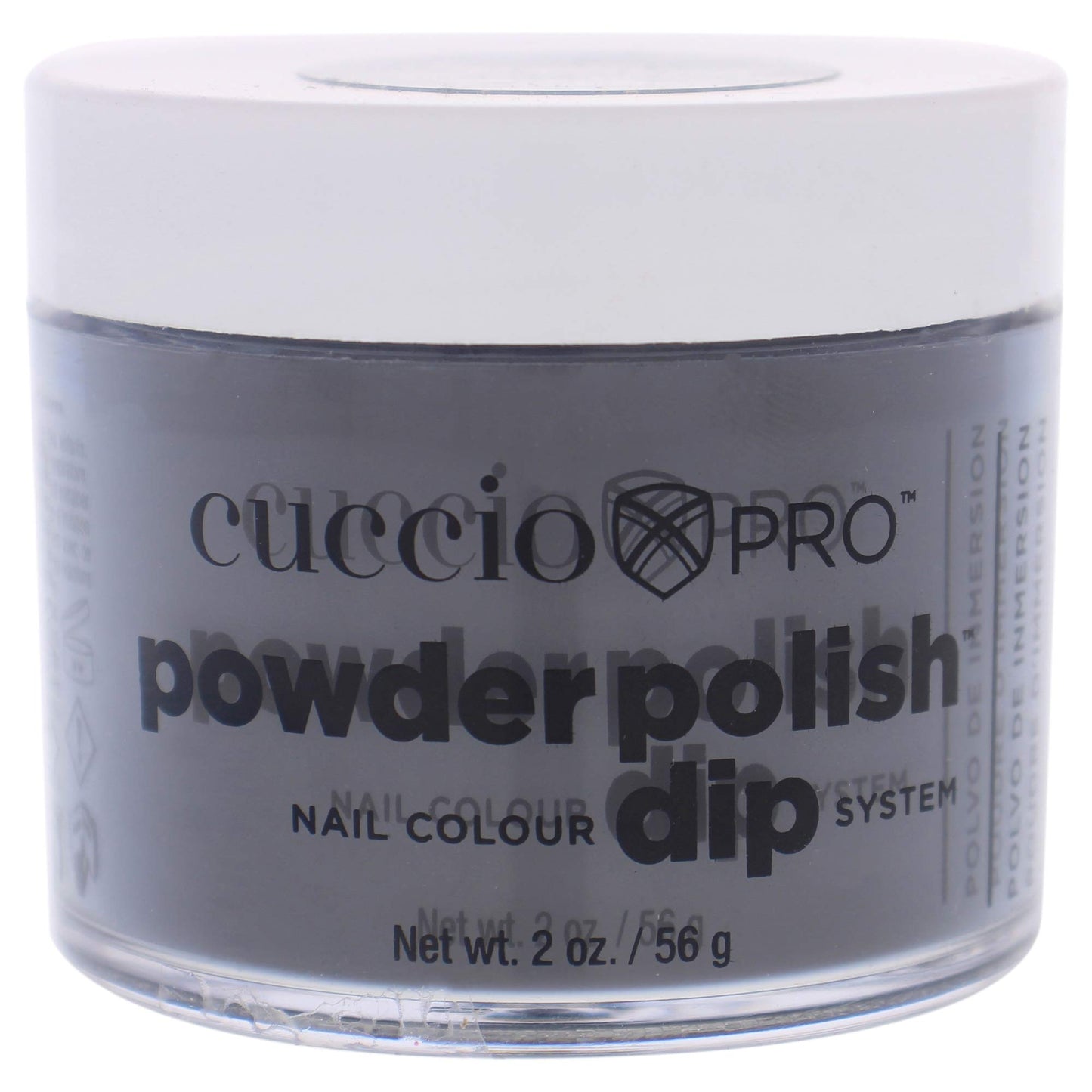 Cuccio Colour Powder Nail Polish, Midnight Black, 2 Ounce Beauty & Personal Care Cuccio