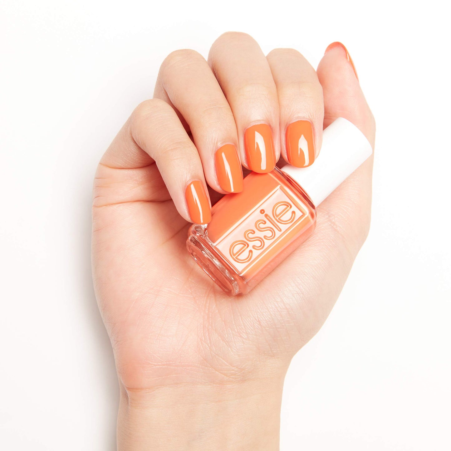 essie Nail Polish, Summer 2020 Sunny Business Collection, Vibrant Tangerine Nail Color With A Cream Finish, any-fin goes, 0.46 Fl Ounce Beauty & Personal Care essie