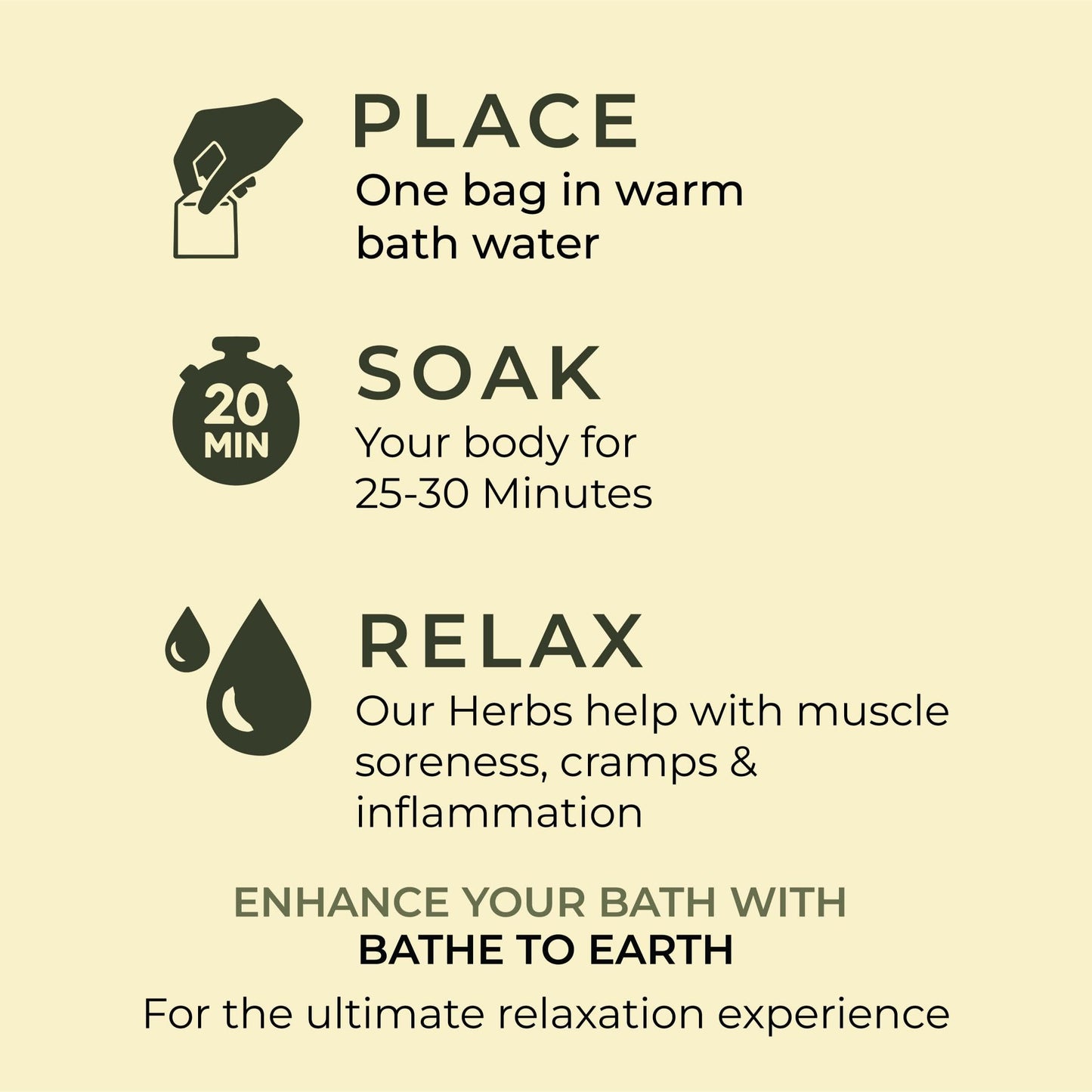 BATHE TO EARTH Herbal Bath Sets (Herbal Skin Anti-Aging & Tightening)