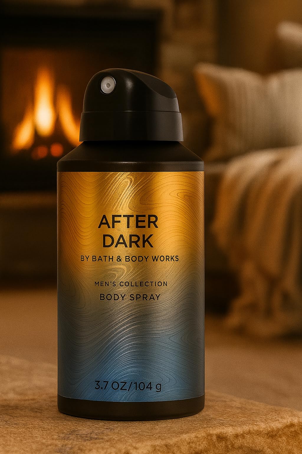 Bath & Body Works After Dark Body Spray for Men, 3.7 fl oz - Amber & Smooth Suede Scent, All-Day Freshness, Lightweight Body Mist