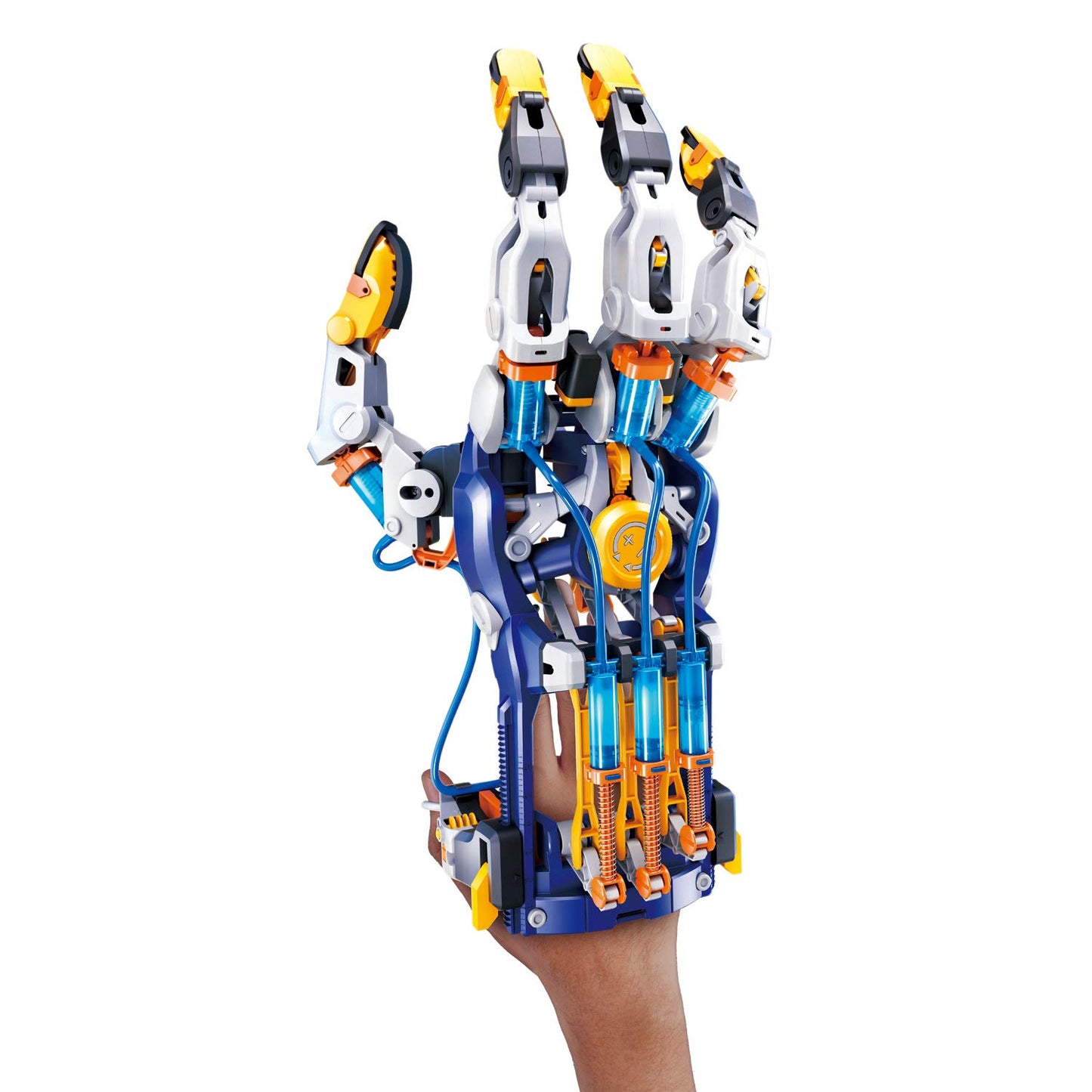 Thames & Kosmos Mega Cyborg Hand STEM Kit – Build Your Own Hydraulic Hand with Adjustable Grip, Learn Pneumatics & Engineering for Kids & Teens