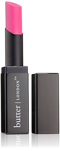 butter LONDON Lippy Moisture Matte Lipstick, Primrose Hill Picnic, 0.14 Ounce