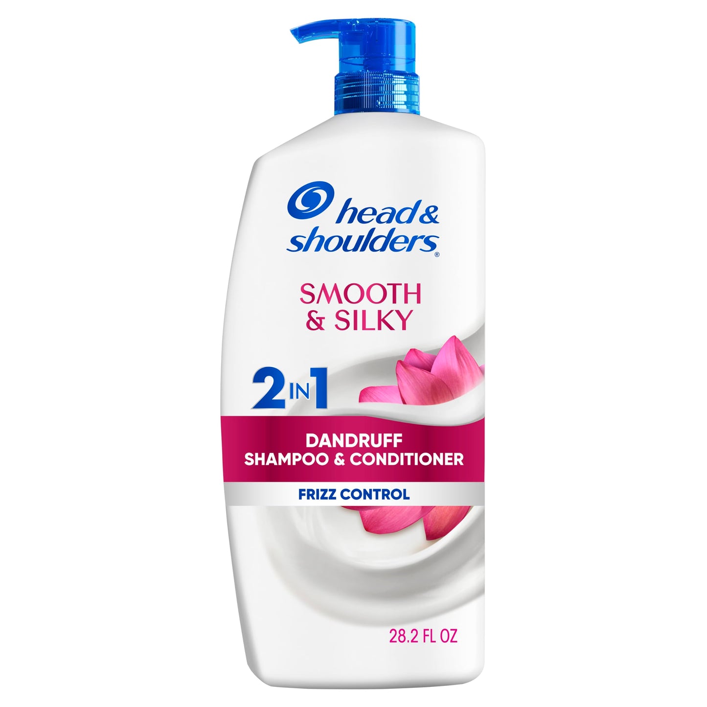Head & Shoulders Anti-Dandruff Shampoo and Conditioner for Women | Smooth & Silky 2-in-1 | 1% Pyrithione Zinc, 24-Hour Frizz Control, Soothes Dry Beauty and Personal Care Head & Shoulders Default Title