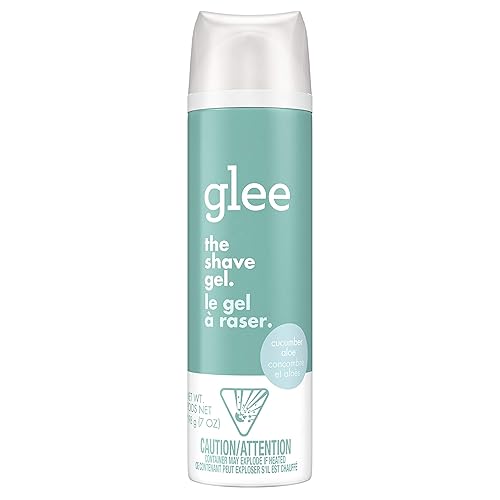 Glee, The Shave Gel Cucumber Aloe, 7 Oz.
