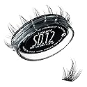Lashify Stardust 12mm Gossamer DIY Eyelash Extensions Refill, The Multi-Length Multi Layered Lash, Thin Fibers of the Classic "C" Style, Black, Easy