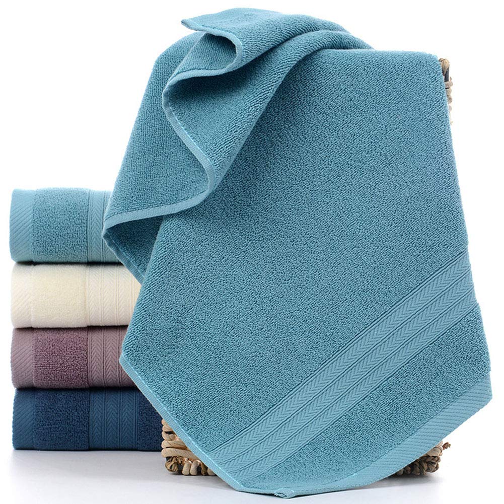 Tian Home Ultra Absorbent & Soft Cotton Hand Towels(4-Pack,14x29inch) for Bath, Hand, Face, Gym and Spa