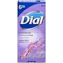 Dial Antibacterial Deodorant Bar Soap, Lavender & Twilight Jasmine, 6 Bars - 3.2 Oz Each