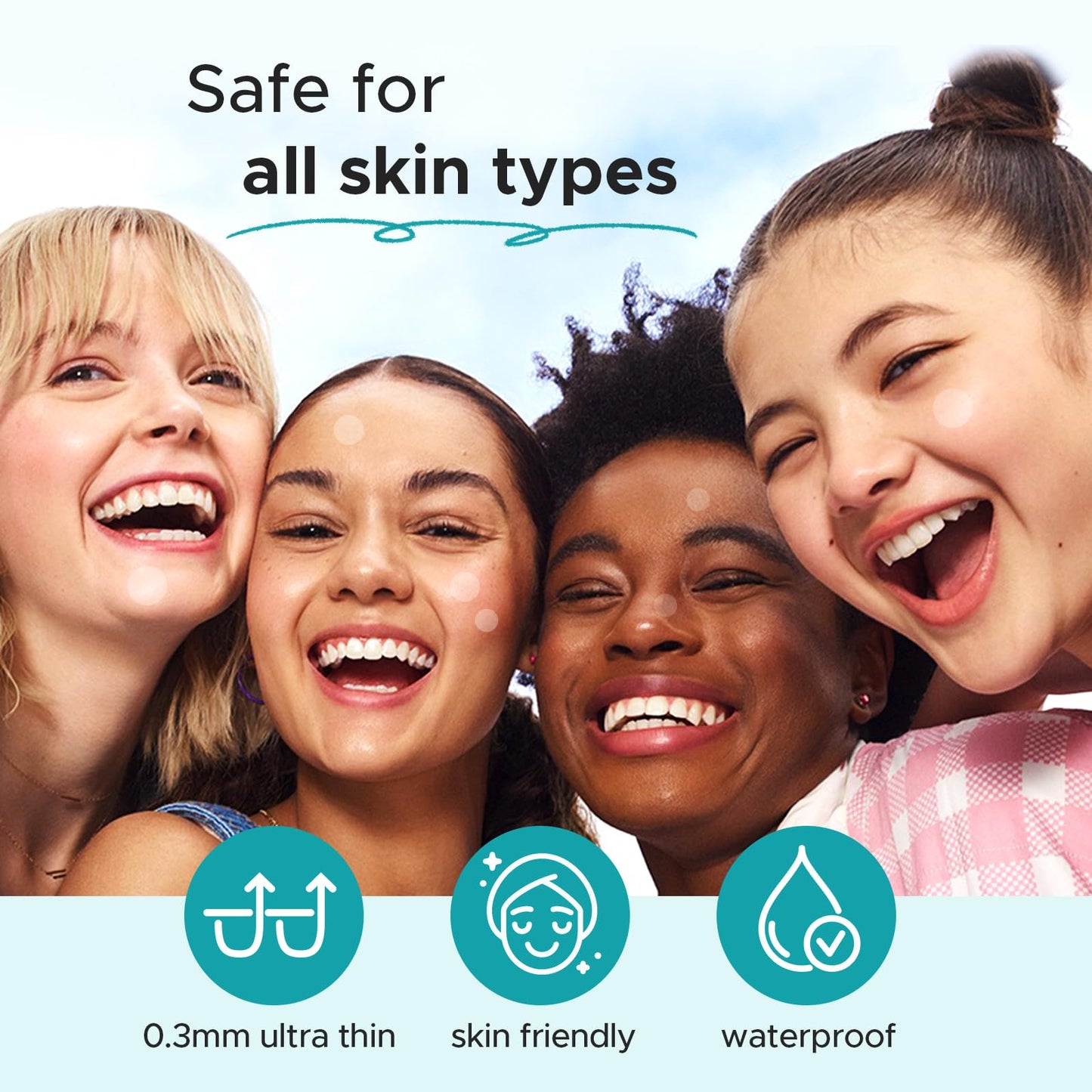 TKTK Pimple Patch Acne Patch, 4 Sizes 560 Patches Acne Absorbing Cover Patch, Hydrocolloid Invisible Acne Patches For Face Zit Patch Acne Dots Tea Beauty and Personal Care TKTK