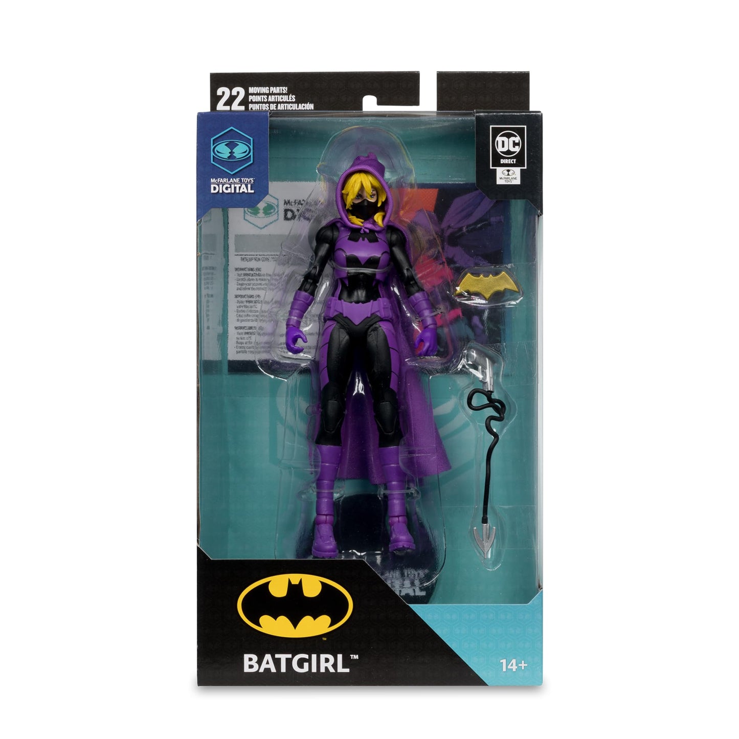 McFarlane Toys- DC Direct Batgirl (Stephanie Brown) 7in Action Figure with Digital Collectible