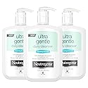 Neutrogena Ultra Gentle Foaming Facial Cleanser, Hydrating Face Wash for Sensitive Skin, Gently Cleanses Face Without Over Drying, Oil-Free