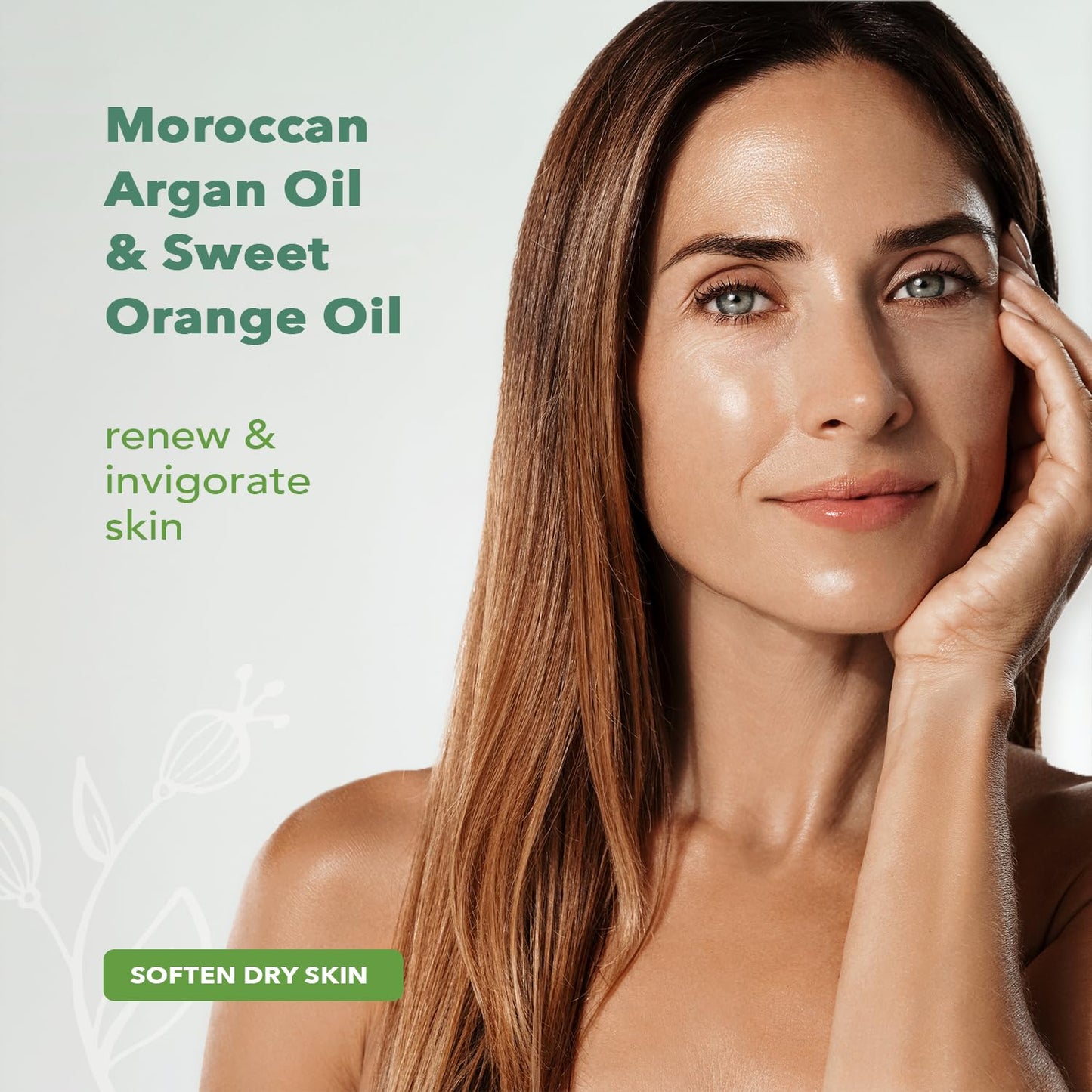 Nourish Organic Beauty Balm, Argan & Sweet Orange - Face, Lip, Hand & Body Moisturizer with Organic Coconut Oil, Shea, Cocoa Butter, 1.75 Oz +