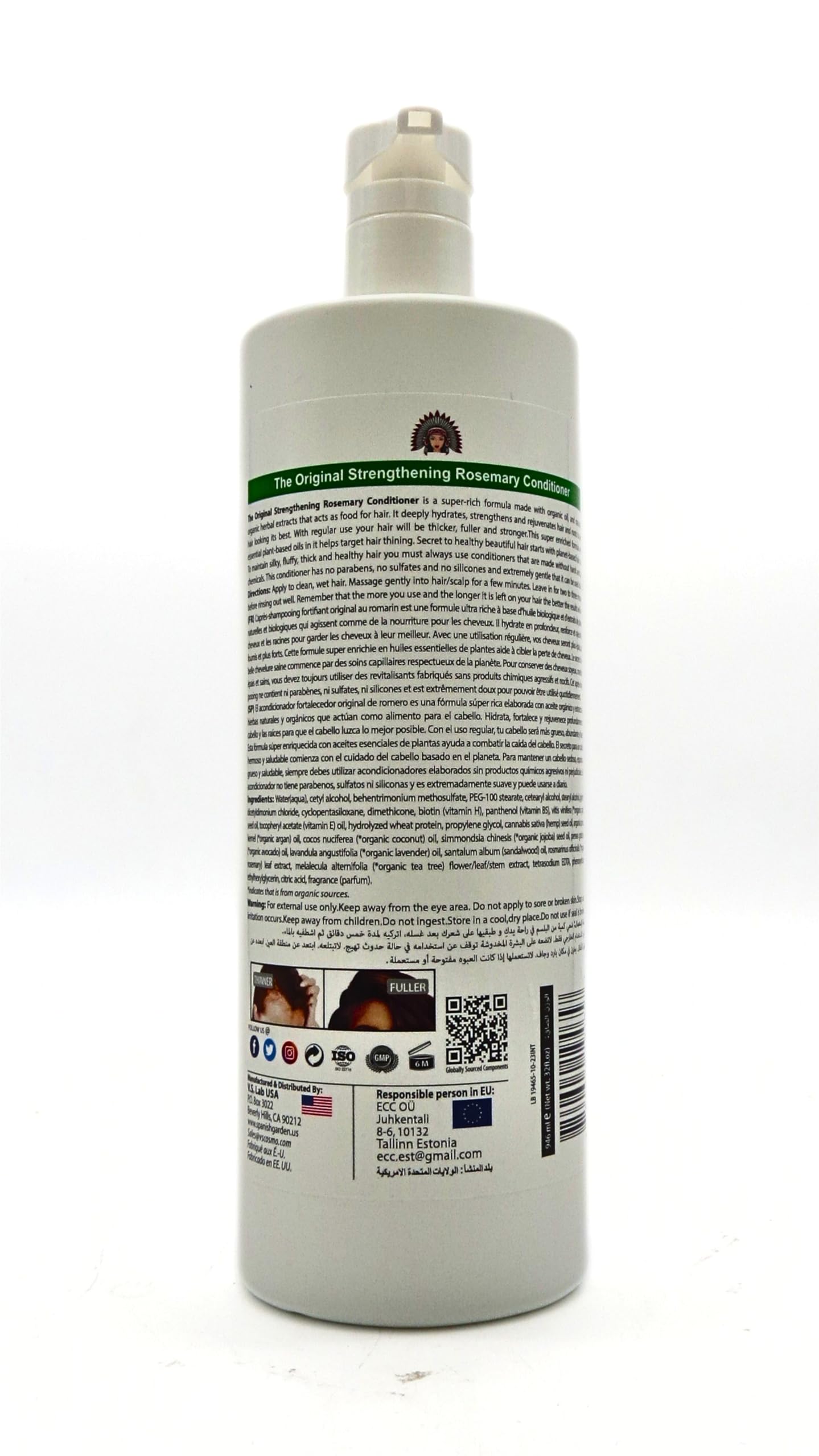Spanish Garden | Strengthening Rosemary Conditioner, White
