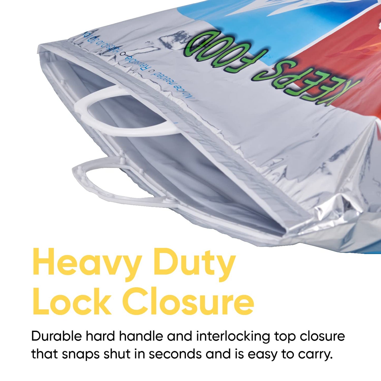 Superio Hot and Cold Insulated Bags for Food Delivery, Grocery Shopping Bags, Food Storage for Hot and Frozen Food for Travel, Disposable Cooler Bag…