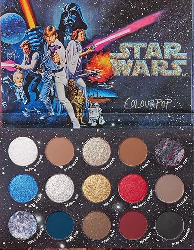 Colourpop Eyeshadow Palette Star-Wars Matte Metallic