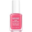 essie Strength and Color Nail Care Polish, Punch It Up, Full Coverage Pink with Blue Undertones, 0.46 Ounce Beauty & Personal Care essie