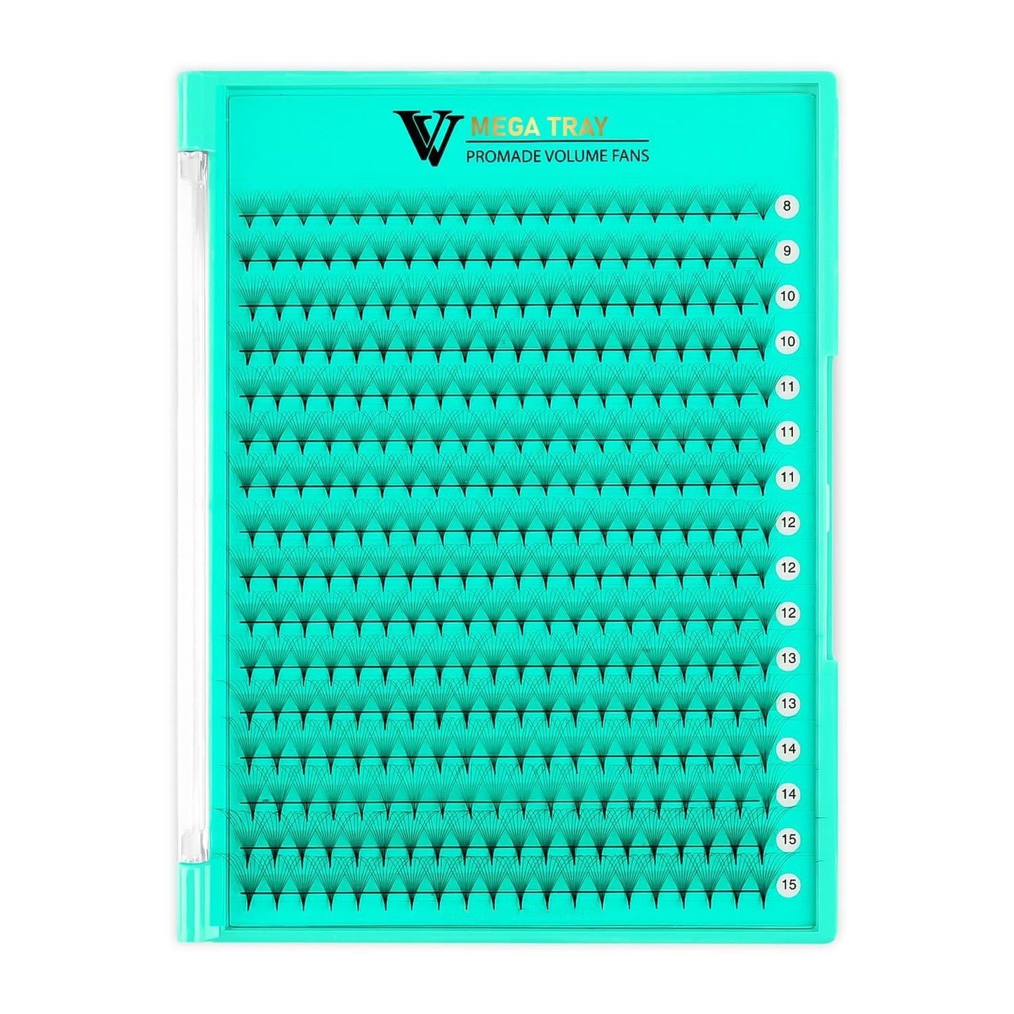 VAVALASH 500 Fans Eyelash Extensions 9-16mm Length Premade Lash Fans 5D-14D Handmade Volume Lash Extension(8D-0.07-C-12mm) Beauty and Personal Care VAVALASH Default Title