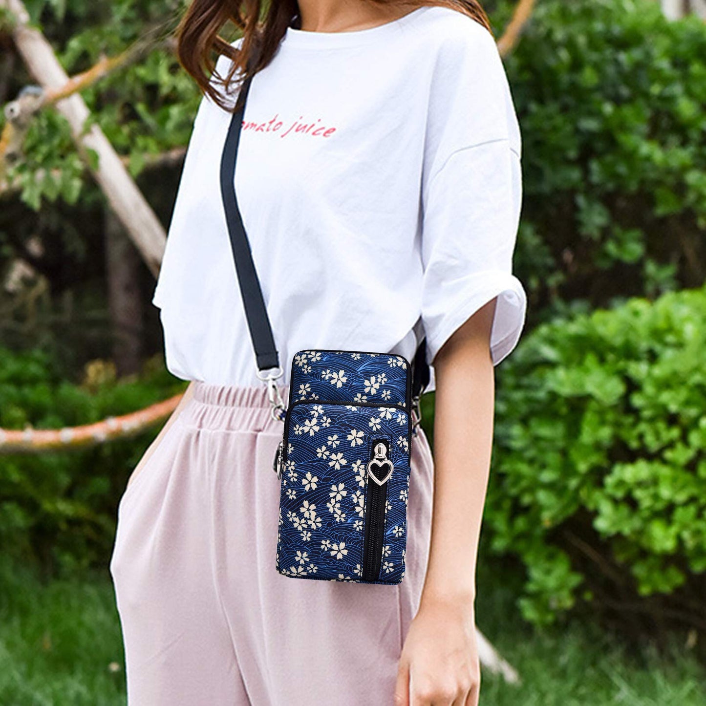 BIAOTIE Lightweight Small Crossbody bags Cell Phone Purses Travel Pouch Shoulder Bag