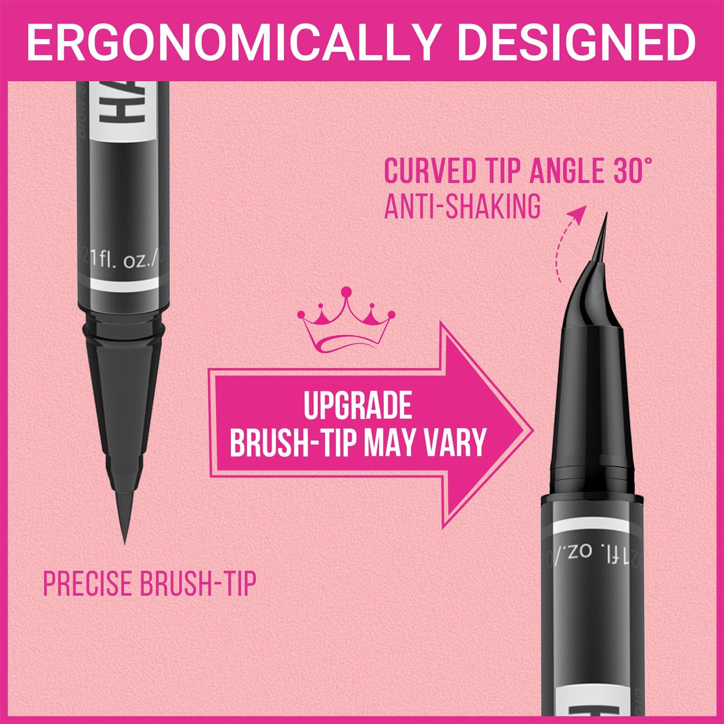 iMethod Microblading Eyebrow Pen - Eyebrow Pencil Magical 2-in-1 Dual-Ended Eye Brow Pencils for Women with 4-Fork-Tip & Precise Brush-Tip Create Beauty and Personal Care iMethod