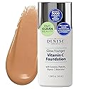 Dr. Denese Glow Younger Vitamin C Foundation 1.28 oz - Lightweight Coverage for Radiant & Youthful Glow - Natural Finish Makeup with Vitamin C, Exosomes, Matrixyl 3000 Peptides & Resveratrol (Rich)