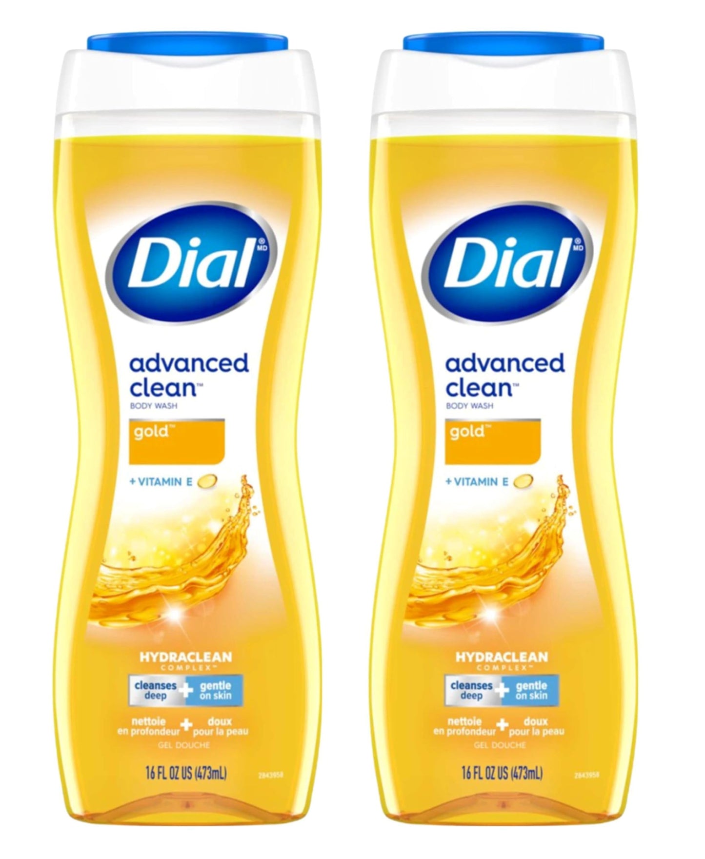 Dial Body Wash, Gold 16 oz (Pack of 2)