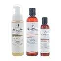 Dr. Yates MD - Hair Thickening Bundle - Bundle with Daily Thickening Shampoo + Daily Thickening Serum Leave in Conditioner + Reset Detoxifying Shampoo
