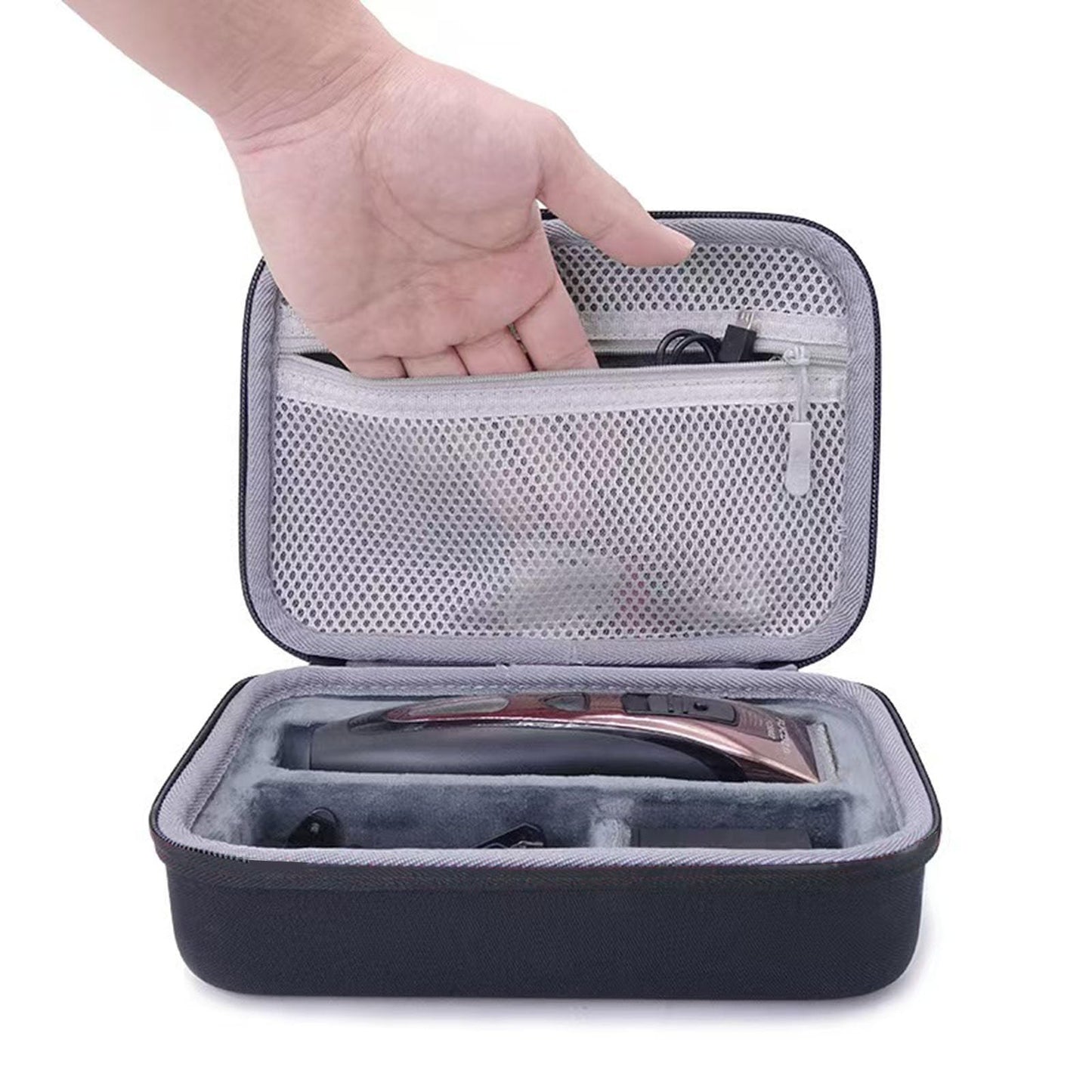Safinein Travel Men's Electric Beard Trimmer Case Body Hair Groomer Shaver Organizer Pouch Fit for 7000/5000 Series, Series 3000/5000/70000/9000 Beauty and Personal Care Safinein