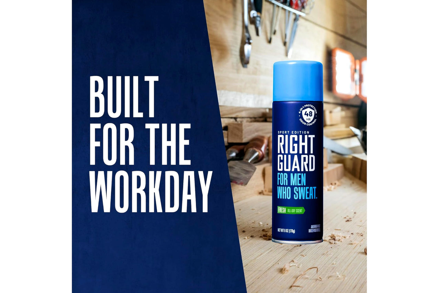 Right Guard Antiperspirant Spray, Sport Fresh 6 oz (Pack Of 4)