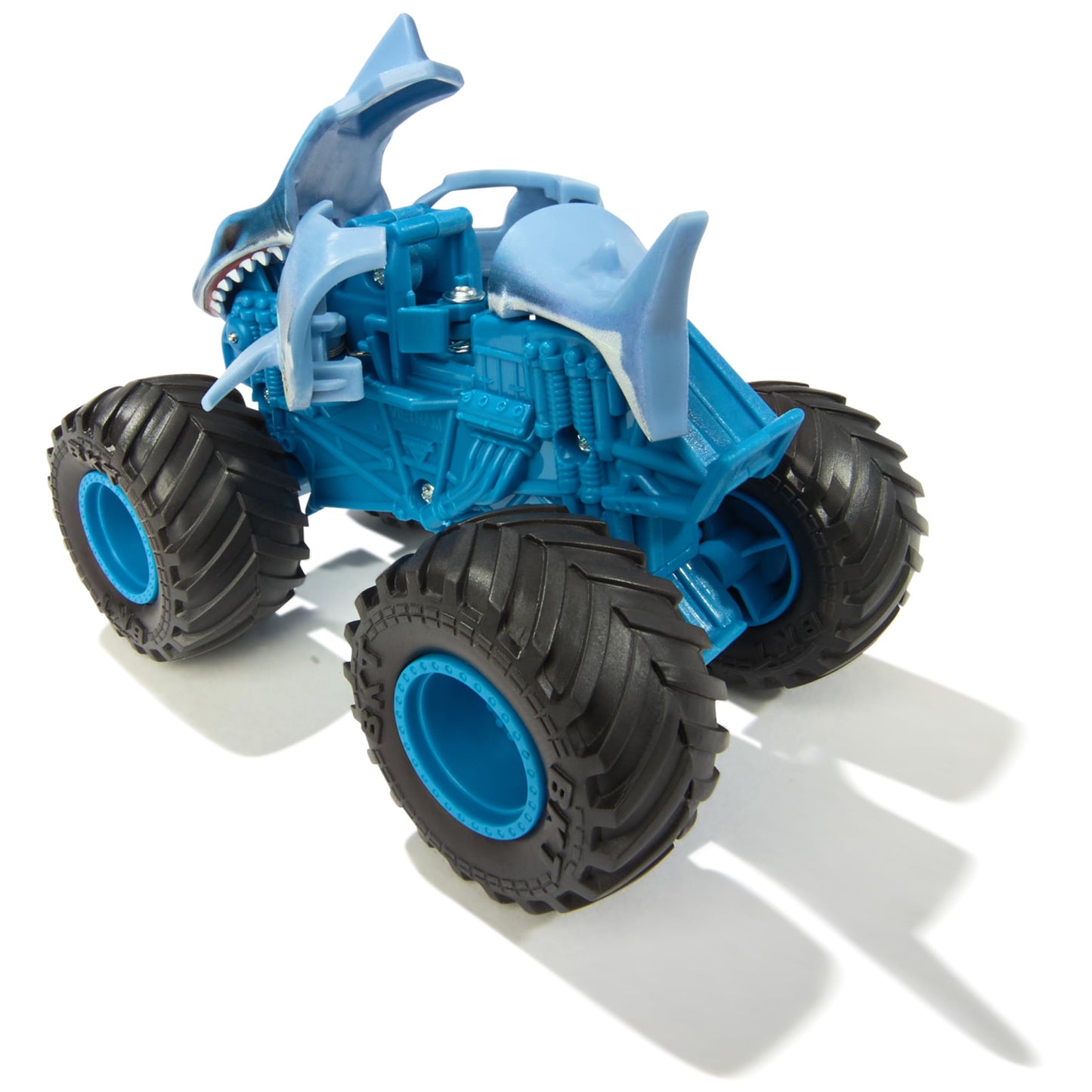 Monster Jam Smash & Bash 2-Pack – Megalodon & El Toro Loco 1:64 Die-Cast Repairable Monster Trucks, Kids Toys Ages 3+