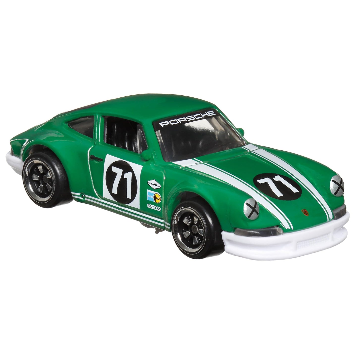 Hot Wheels 1971 Porsche 911 Green Vintage Racing Club 5/6