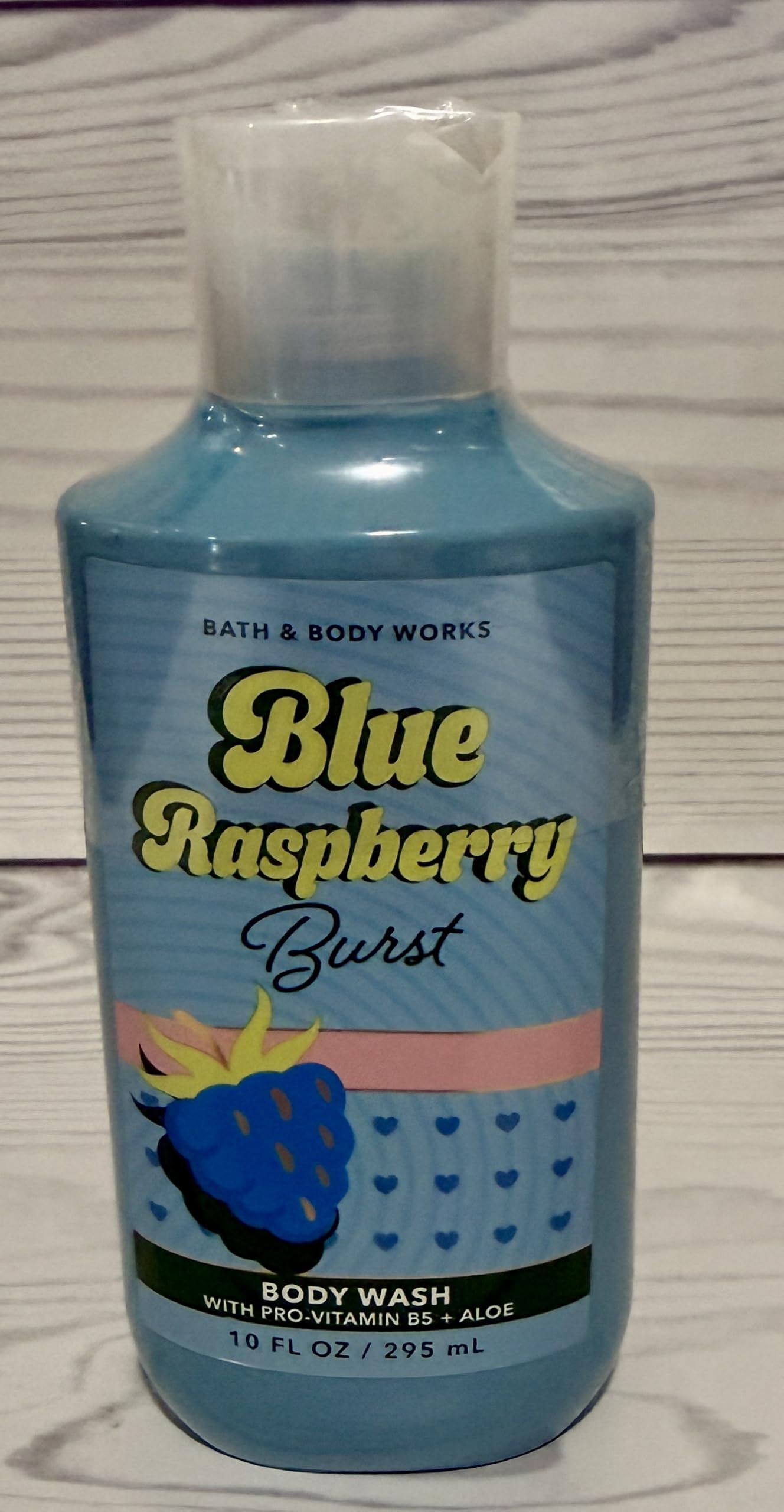 Bath & Body Works Women's Blue Raspberry Burst Shower Gel Body Wash 10 Ounce