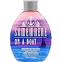 Somewhere On A Boat Tanning Lotion for Indoor Tanning Beds/Outdoor Sun Tan Dark Tanning Bed Lotion w/Coconut Oil, Pineapple & Shea Butter 13.5oz