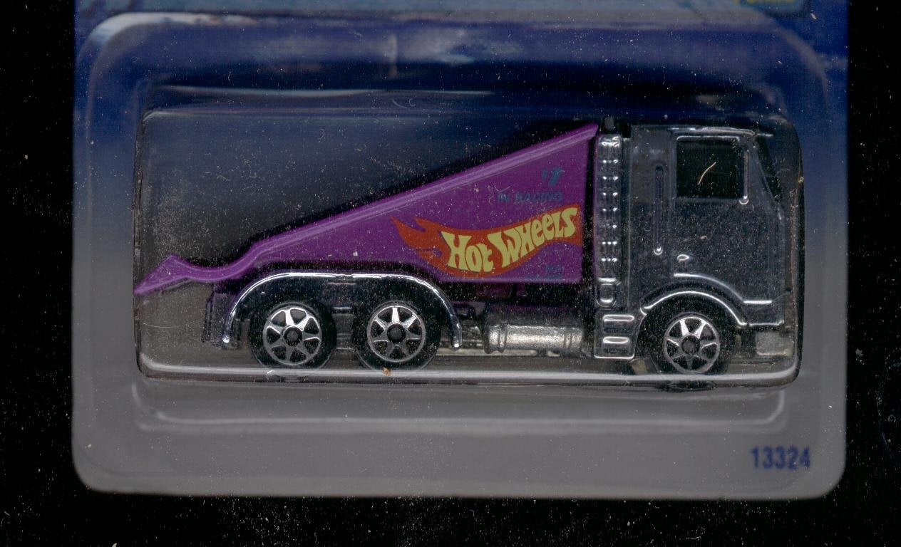 Hot Wheels 1994-337 PURPLE Ramp Truck Racing Metals Series 2 of 4 1:64 Scale