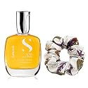 Goomee Cristalli Liquidi Hair Oil Semi Di Lino Sublime Cristalli Liquidi Hair Serum 50ml (1.69 fl oz) Scrunchie (Bundle)
