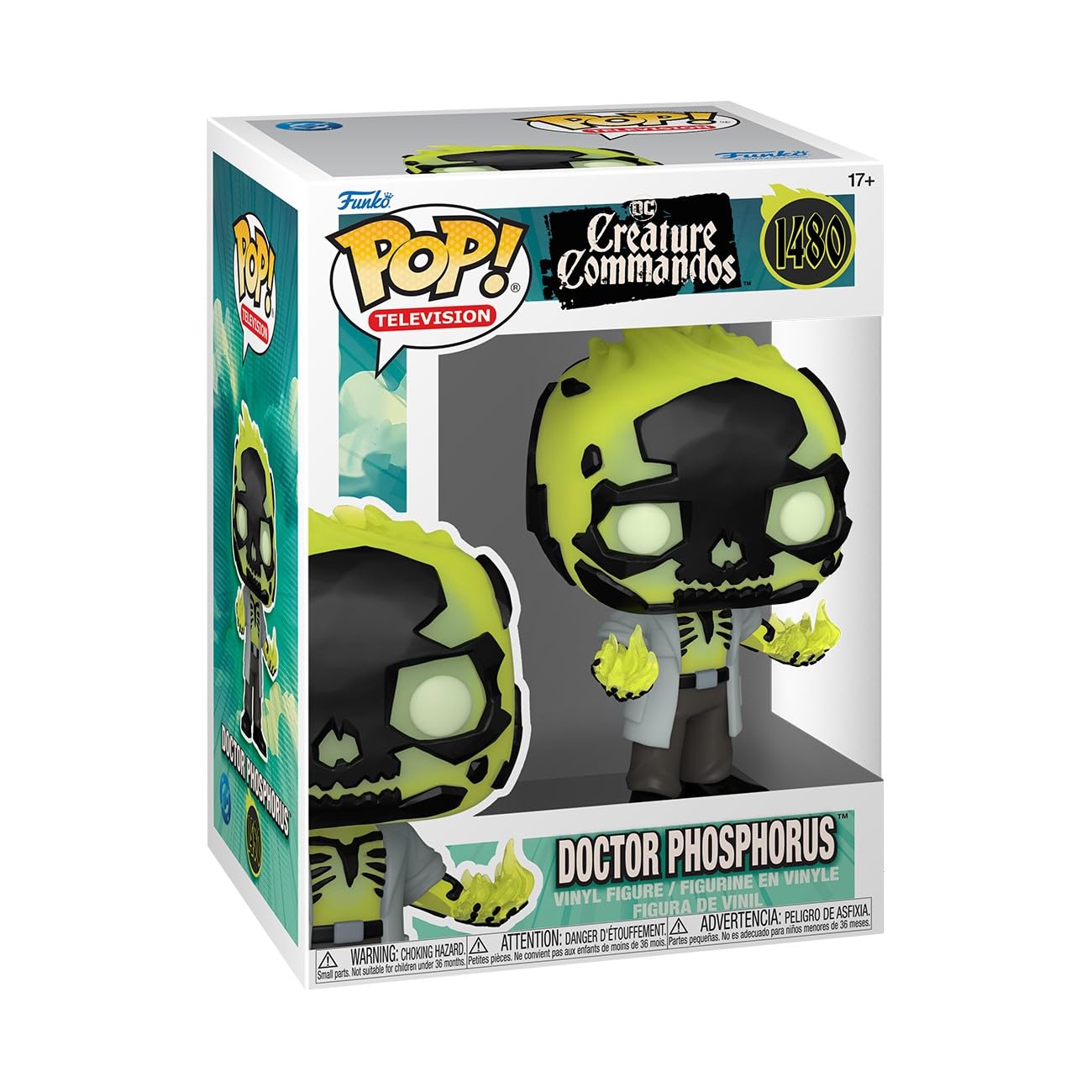 Funko Pop TV: Creature Commandos - Doctor Phosphorus - DC Comics - Collectable Vinyl Figure - Gift Idea - Official Merchandise - Toys for Kids…