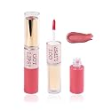Got Lips? 2in1 Matte Lipstick & Liquid Lipgloss Lipstick - Richly Pigmented, Nourishing, Hydrating, Lightweight Velvety, Kissable, Anti-Smudging, Long