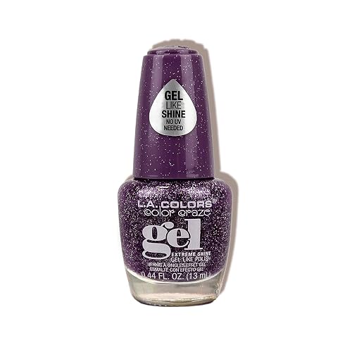 L.A. COLORS Demo - Color Craze Shimmer Gel Polish, Blast CNL283 Beauty & Personal Care L.A. COLORS