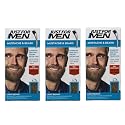 Just For Men Brush-In Color Gel, Mustache And Beard, Light Brown M-25, 1 Kit, (Pack Of 3)