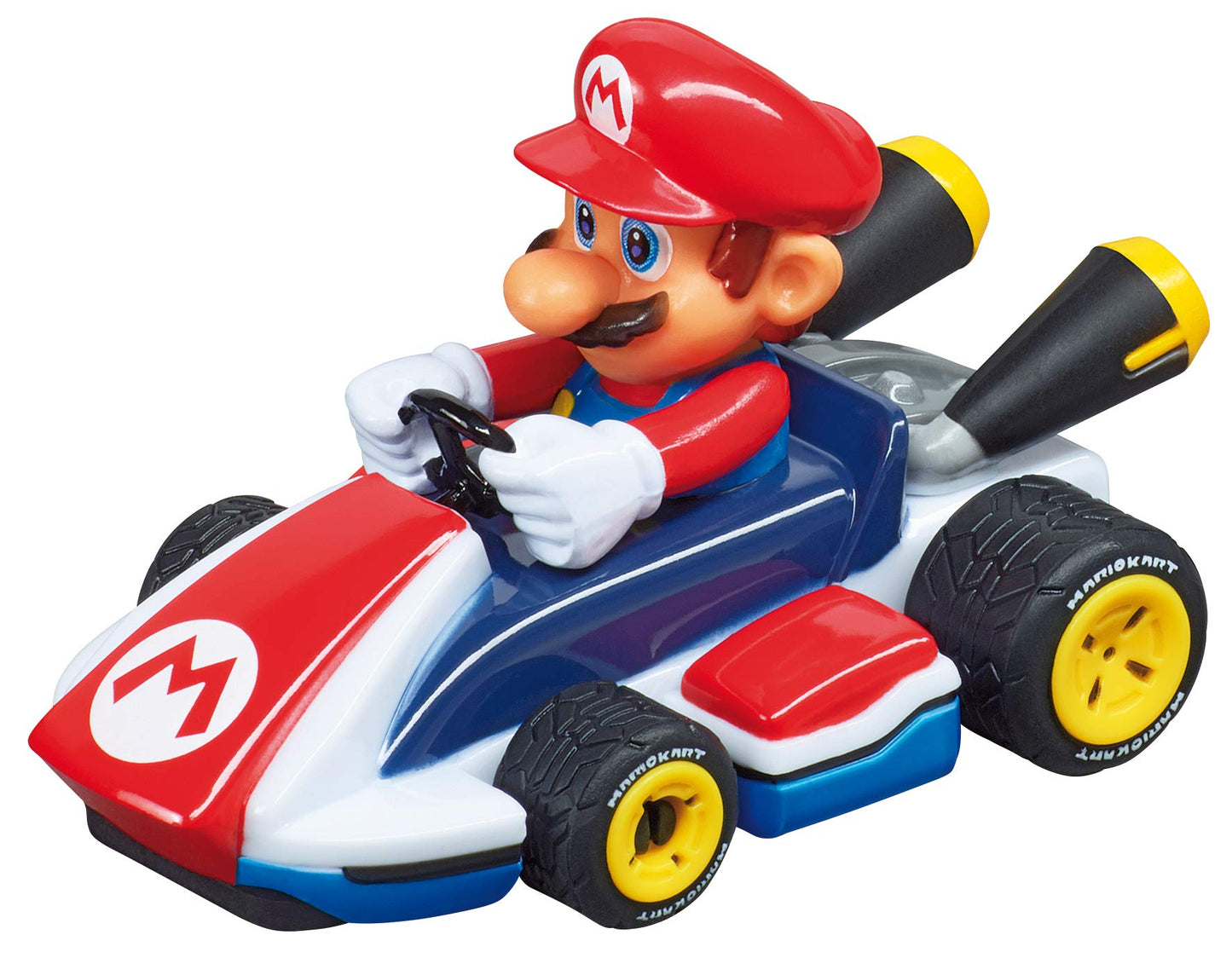 Carrera First Nintendo Mario Kart Slot Car Race Track - Includes 2 Cars: Mario and Luigi - Battery-Powered Beginner Toy Racing Set for Kids Ages 3…