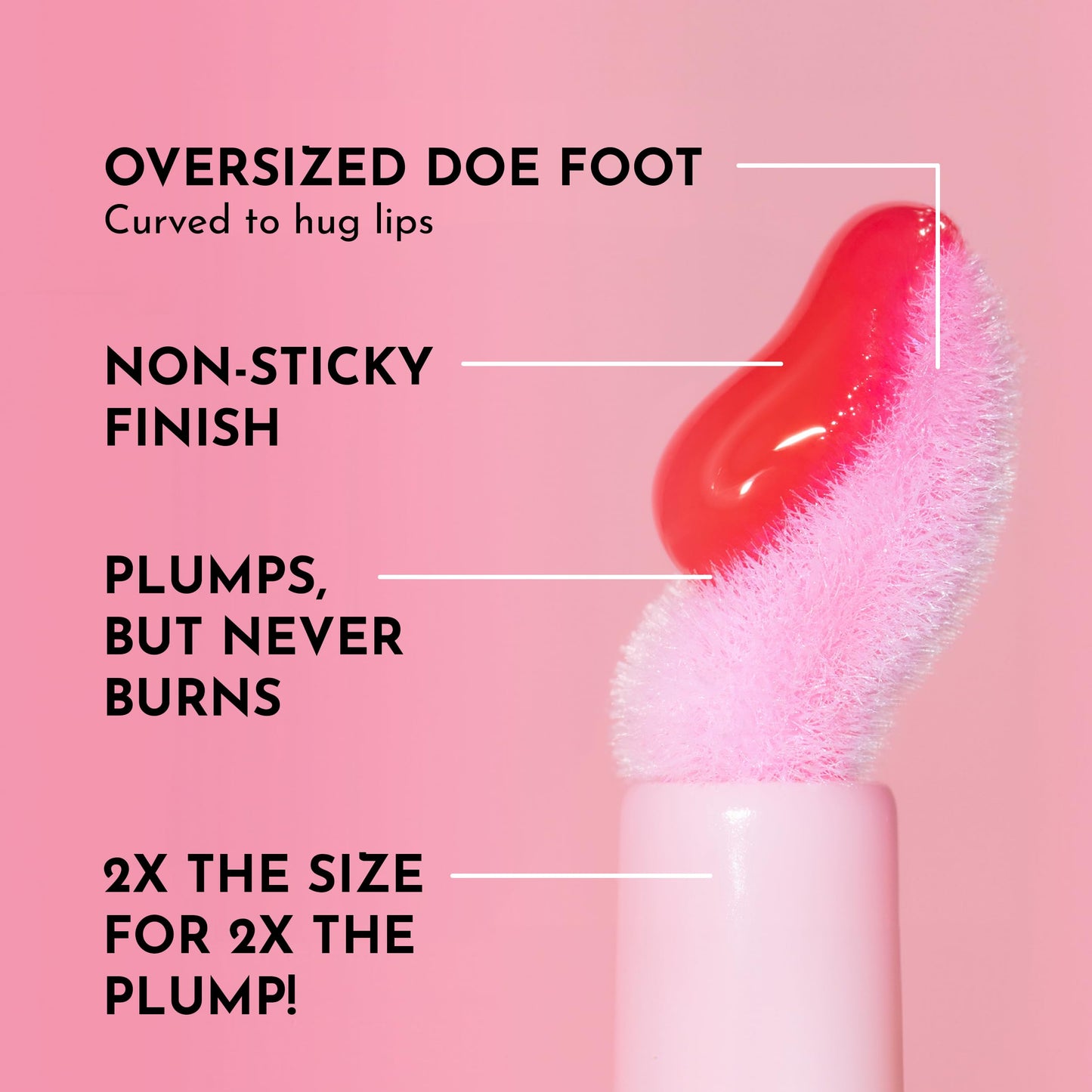 Lawless Women's Forget The Filler Lip Plumper Line Gloss - Queen Size, Cherry Vanilla, 0.19 Ounce (Pack of 1)