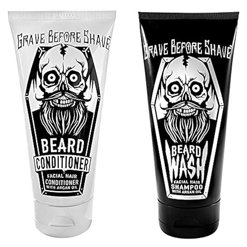 Grave Before Shave™ Beard Wash & Beard Conditioner Pack