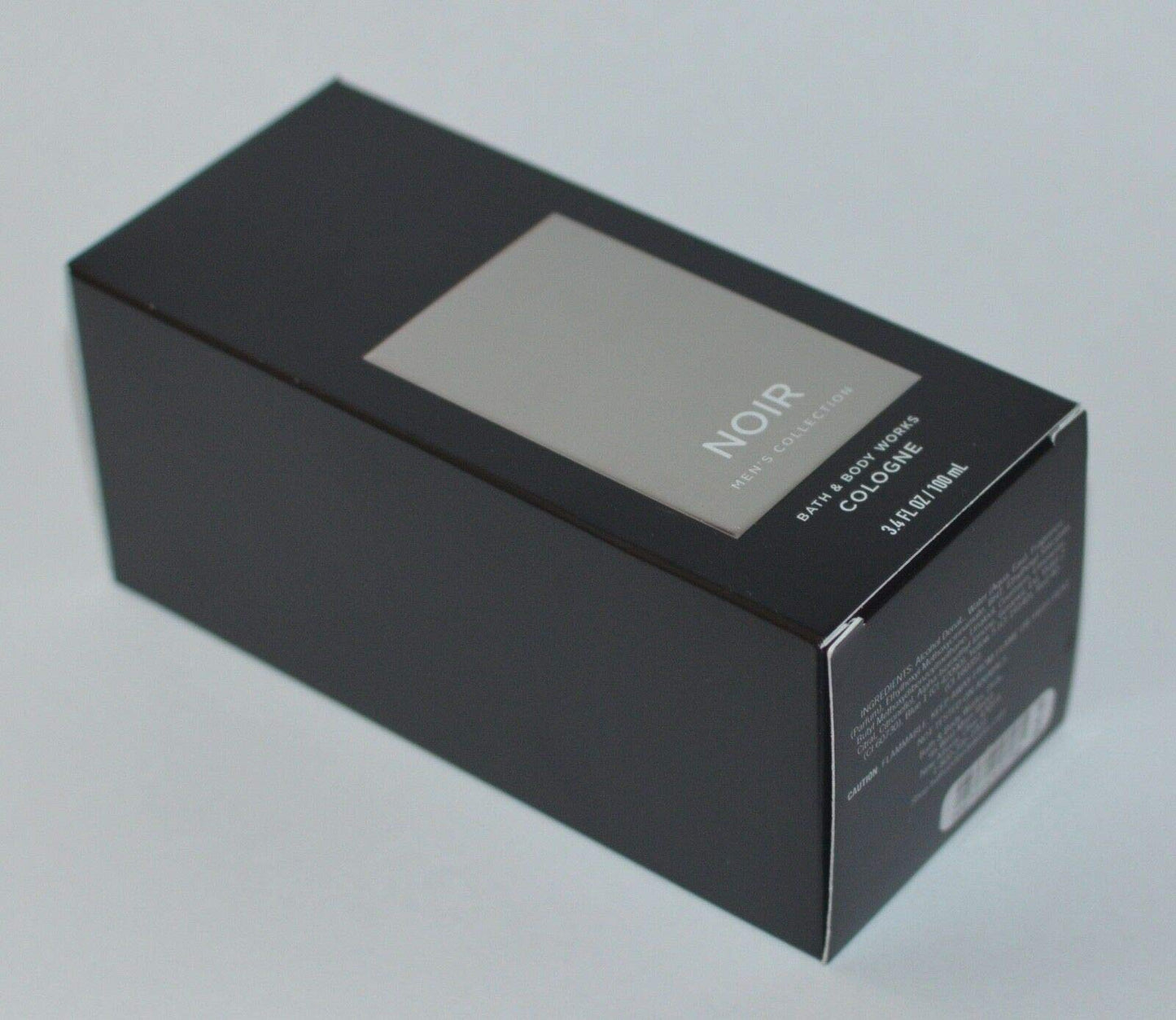 Bath and Body Works Noir Men's Collection Cologne 3.4 Ounce New Packaging