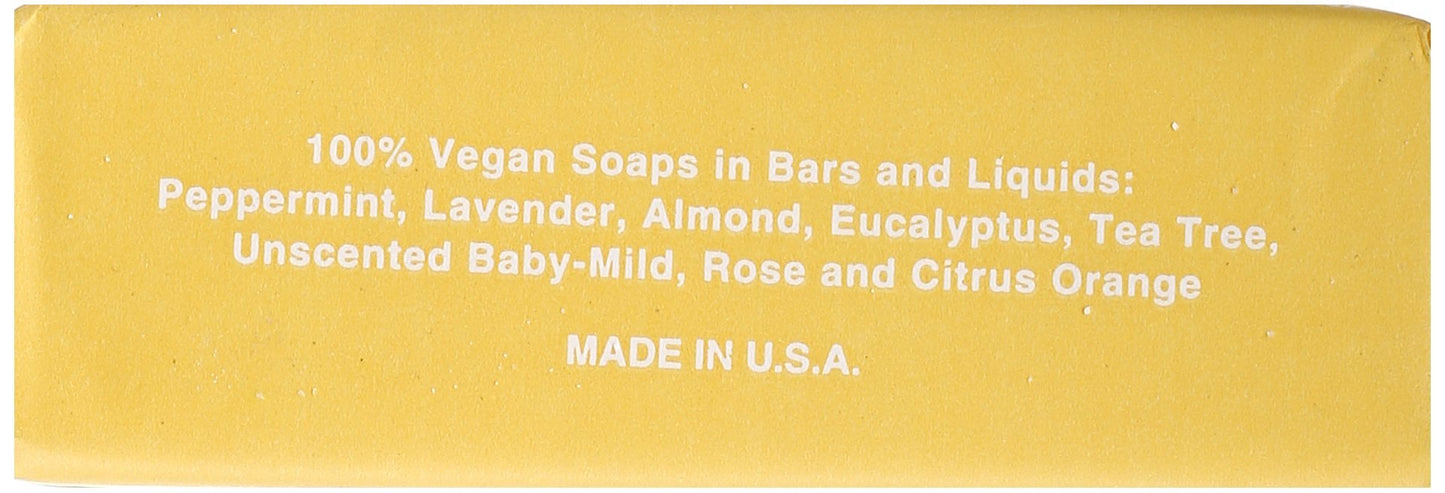 Dr. Bronners Citrus Castile Bar Soap, 5 OZ