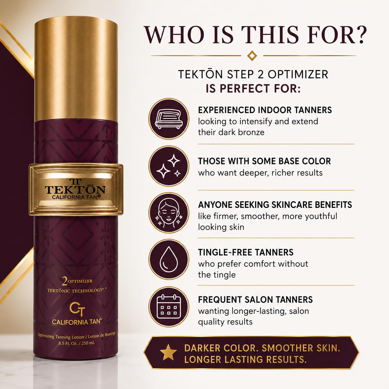 California Tan Optimizer Step 2 Tanning Bed Lotion 8.5 ounces