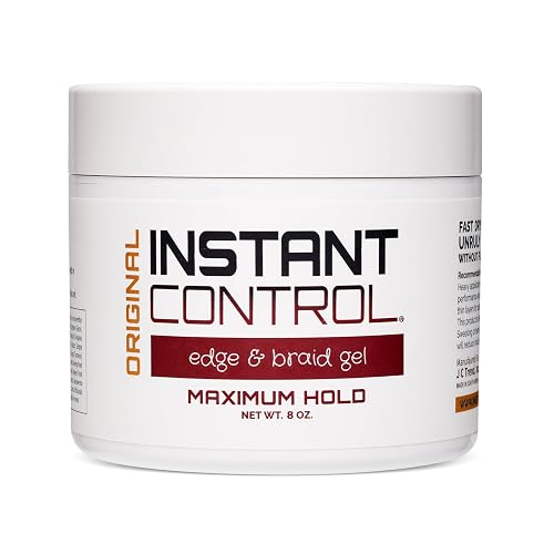 Instant Control Edge & Braid Gel Original (8 Ounce)
