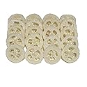 2cm Natural Loofah Cuts Loofah Slices for Soap Making or Soap Dish Pack of 20