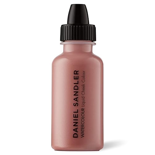 Daniel Sandler Watercolor Liquid Blush - Buildable, Blendable & Long-Lasting Liquid Blush for Cheeks, Lips, & Eyes - Lightweight & Water Resistant