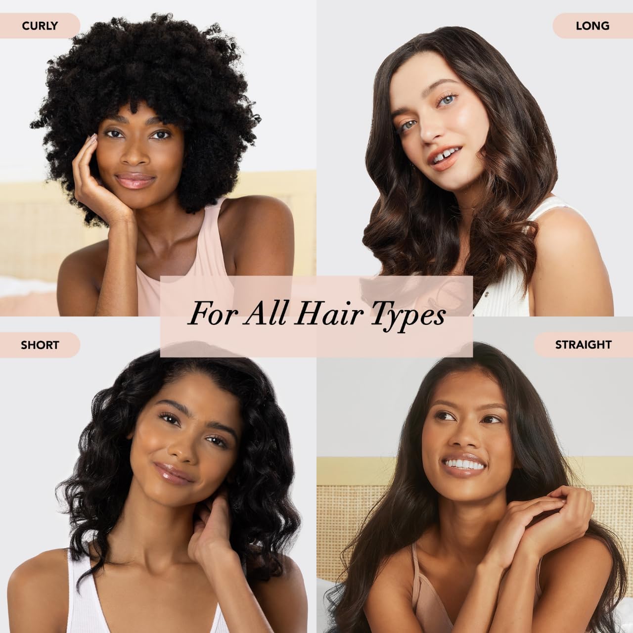 Kitsch Satin Heatless Hair Curler Set – No Heat Overnight Curlers for Women, Sleep-In Rollers – Sunset Tie Dye