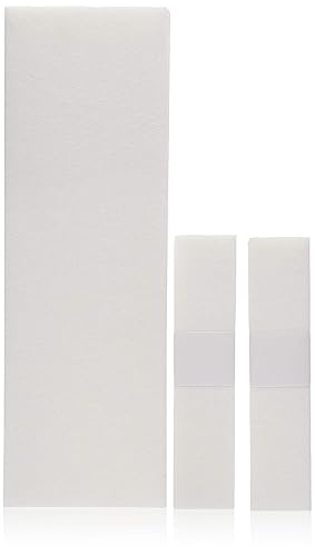 FantaSea Non Woven Facial and Body Wax 100 Strips, 50 small 50 large