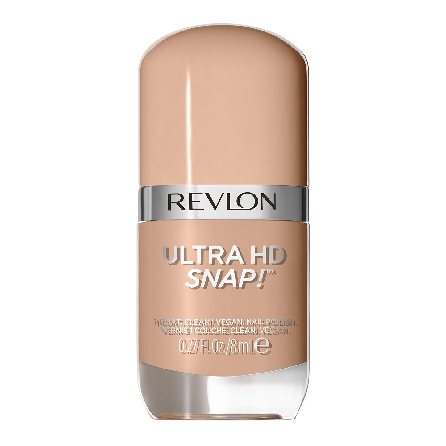 REVLON Ultra HD Snap Nail Color, Natural Rich Glossy Polish, 100% Vegan Formula, No Base or Top Coat Needed, 012 Driven, 0.27 fl oz