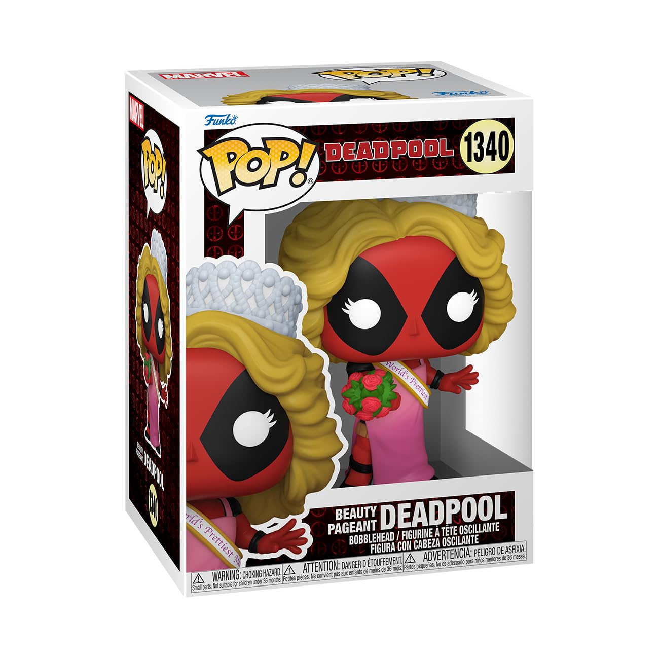 Funko POP! Marvel: Deadpool - Beauty Pageant Winner Pageant - Collectable Vinyl Figure - Gift Idea - Official Merchandise - for Kids & Adults…